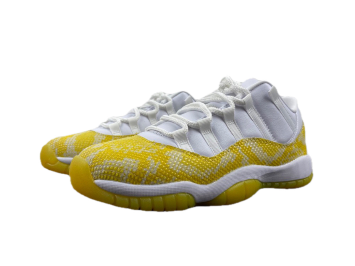 Air Jordan 11 Low WMNS “Yellow Snakeskin”