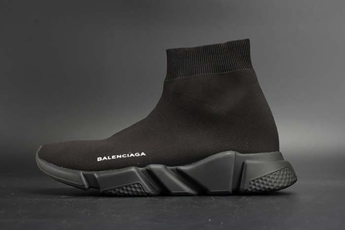 Balenciaga Speed Trainer Sneakers All Black 483502 W05G0 1000