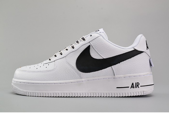 Nike  Air Force 1 '07 LV8 NBA Sz 18 White/  Black Athletic Shoes 823511-103