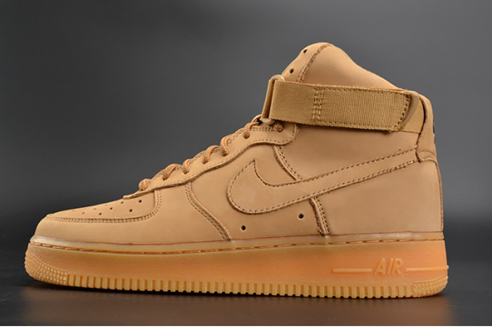 Nike Air Force 1 High '07 LV8 WB Wheat Flax  Basketball Shoes 882096-200