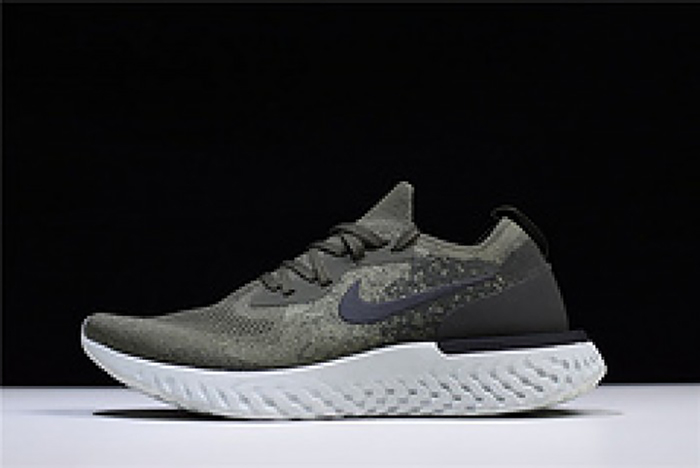 nike epic react flyknit olive AQ0067 300